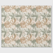 Abstract Gouache Floral Composition Cadeaupapier (Vlak)