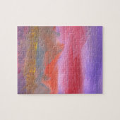 Abstract - Gouache - Mooie weiden 1 van 2 Legpuzzel (Horizontaal)