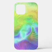 Abstract goud en regenboog Case-Mate iPhone case (Achterkant)