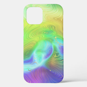 Abstract goud en regenboog Case-Mate iPhone case