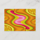 abstract goud en roze visitekaartje (Achterkant)