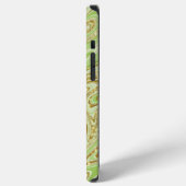 Abstract Goud Glitter Groen Chic Stijlvol iPhone Hoesje (Linkerkant)