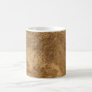 Abstract goud koffiemok
