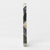 Abstract goud metaal ontwerp Case-Mate iPhone case (Achterkant/links)