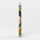 Abstract goud metaal ontwerp Case-Mate iPhone case (Achterkant/rechts)