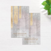 Abstract Goud Roze Oorbel Sieraden Display Kaarten Visitekaartje (Bureau)