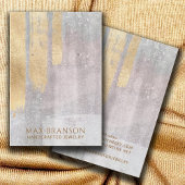 Abstract Goud Roze Sieraden Designer Display Kaart