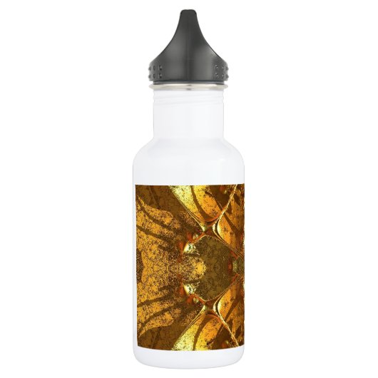 Abstract Goud Waterfles (Links)