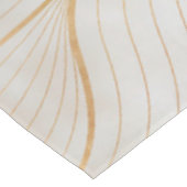 Abstract gouden bladeren kunstwerk | Tafelkleed (Gekanteld)