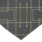 Abstract gouden folie tafelkleed (Gekanteld)