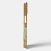 Abstract gouden schilderen met zilverspeckers Case-Mate iPhone case (Achterkant / Rechts)