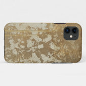 Abstract gouden schilderen met zilverspeckers Case-Mate iPhone case (Achterkant (horizontaal))