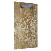 Abstract gouden schilderen met zilverspeckers klembord (Rechts)
