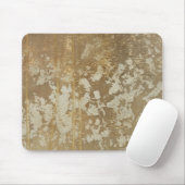 Abstract gouden schilderen met zilverspeckers muismat (Met muis)