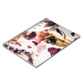 Abstract Gouden Sparkles Creatieve Kunst Notitieboek (Linkerzijde)