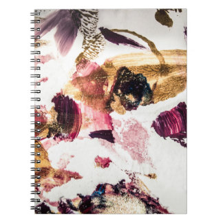 Abstract Gouden Sparkles Creatieve Kunst Notitieboek