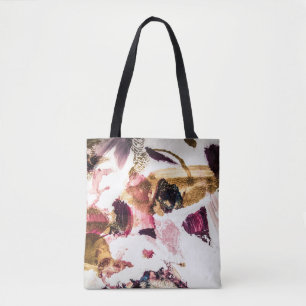 Abstract Gouden Sparkles Creatieve Kunst Tote Bag