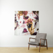 Abstract Gouden Sparkles Creatieve Kunst Wandkleed (In Situ (horizontaal))