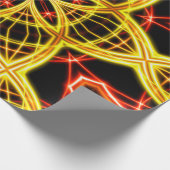 Abstract gouden trap licht. cadeaupapier (Hoek)