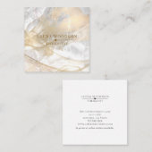 Abstract gouden visitekaartje (Voorkant / Achterkant)