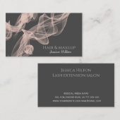 Abstract goudglitter voor hedendaags roos visitekaartje (Voorkant / Achterkant)