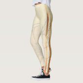 Abstract goudkalk leggings (Links)