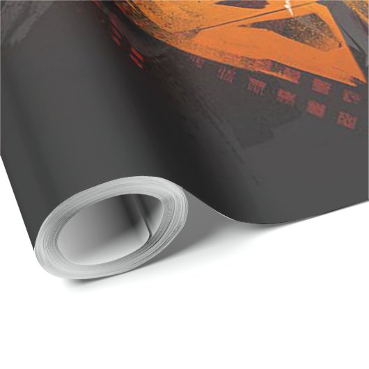 Abstract goudleeuw cadeaupapier (Rol Hoek)