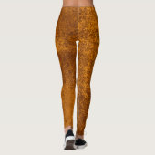 Abstract goudpapier leggings (Achterkant)