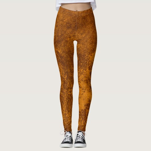 Abstract goudpapier leggings (Voorkant)