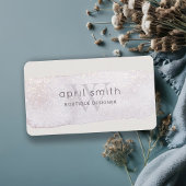 Abstract goudpenseel Lila Visitekaartje