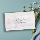 Abstract goudpenseel Lila Visitekaartje