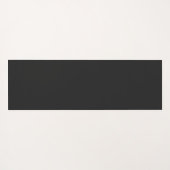 Abstract goudvlies Cirkel maan Gepersonaliseerd zw Yogamat (Achterkant (horizontaal))