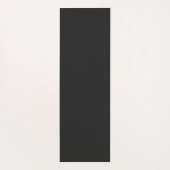 Abstract goudvlies Cirkel maan Gepersonaliseerd zw Yogamat (Achterkant)