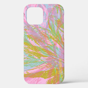 Abstract goudvlinder roze violet Case-Mate iPhone case