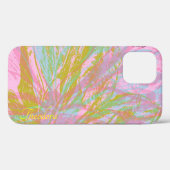 Abstract goudvlinder roze violet Case-Mate iPhone case (Achterkant (horizontaal))