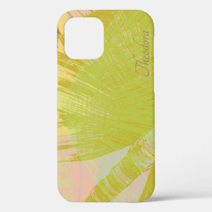 Abstract goudvlinder roze violetpasta Case-Mate iPhone case