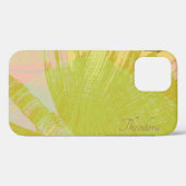 Abstract goudvlinder roze violetpasta Case-Mate iPhone case (Achterkant (horizontaal))