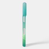 Abstract Gradient Groen en Blauw Case-Mate iPhone Case (Achterkant / Rechts)