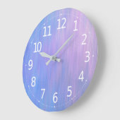 Abstract Gradient Grunge Artwork | Wall Clock Grote Klok (Hoek)
