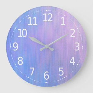 Abstract Gradient Grunge Artwork   Wall Clock Grote Klok