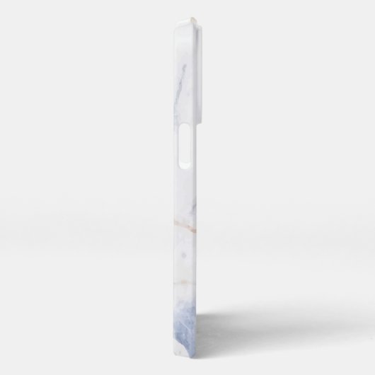 Abstract gradiënt wit marmer iPhone hoesje (Rechterkant)