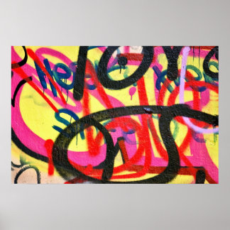 abstract graffiti achtergrondposter poster
