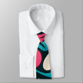 Abstract Graffiti - Bold Vibrant Line Art Style Stropdas (Gebonden)