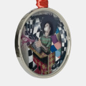 Abstract Graffiti Kunstwerk Metalen Ornament (Rechts)