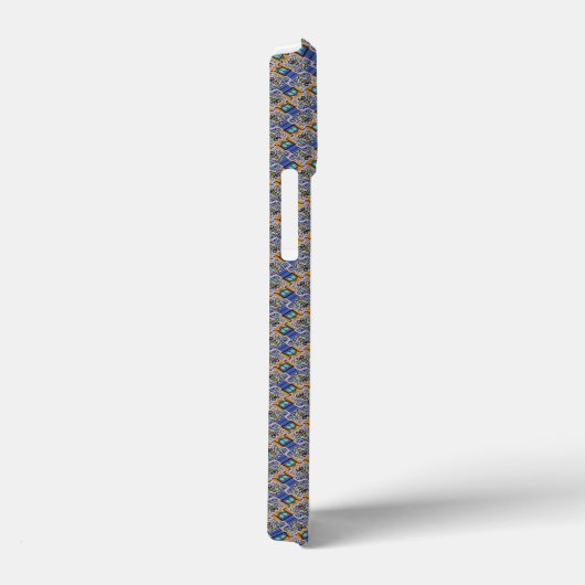 Abstract graffiti-patroon Case-Mate iPhone case (Achterkant / Rechts)