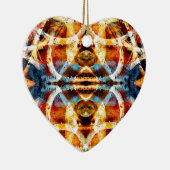 Abstract graffiti-patroon keramisch ornament (Rechts)