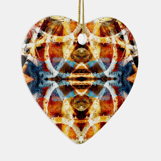 Abstract graffiti-patroon keramisch ornament (Rechts)