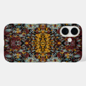 Abstract Graffiti Spatverf Kunst op Zwart Case-Mate iPhone Case (Achterkant (horizontaal))