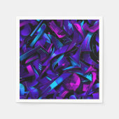 Abstract Graffiti Straatswirl Servet (Voorkant)