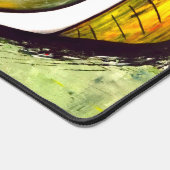 Abstract grafisch bureaumat (Hoek)